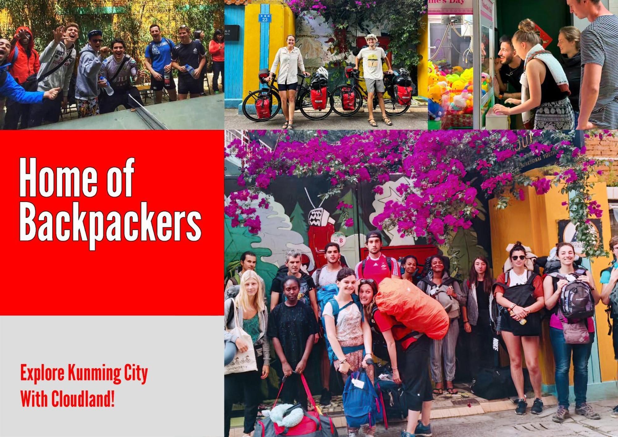 The Cloudland International Youth Hostel Close To The City Center,10 Min Walks To The Subway, Close To The Night Market, Old Street, Green Lake, English-Speaking Service, Free Activity Convenient Payment And Visa Cards Are Accepted Куньмін Екстер'єр фото